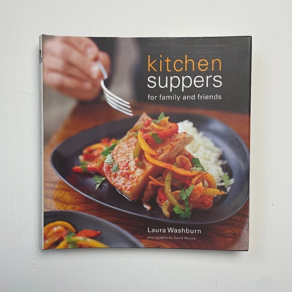 hardcover Kitchen Suppers by laura washburn